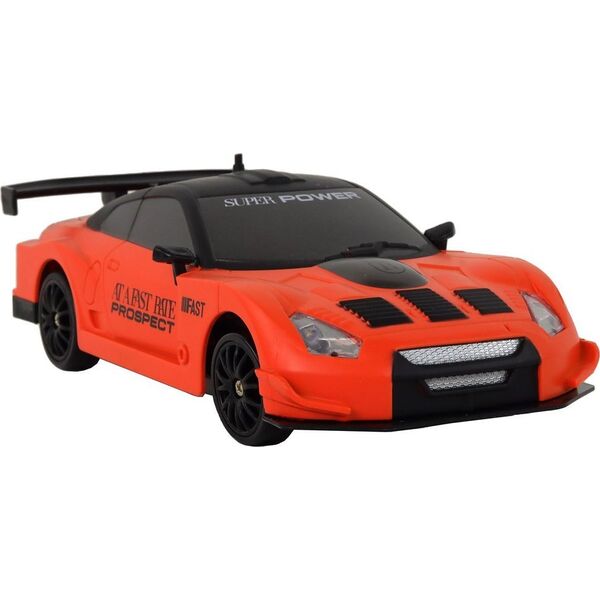 LeanToys Autko Sportowe Zdalnie Sterowane R/C 1:24 Pomarańczowe Wymienne Koła