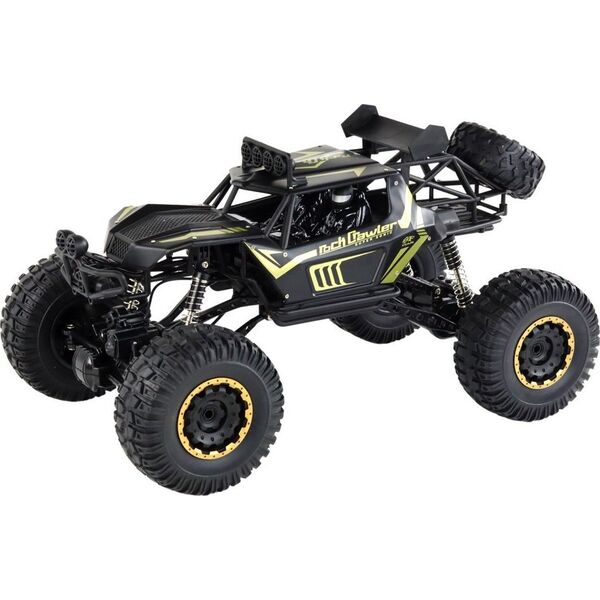 LeanToys Duże Auto Zdalnie Sterowane W Skali 1:8 Sterowanie 2.4G Czarne