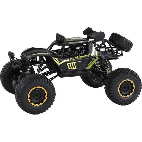 LeanToys Duże Auto Zdalnie Sterowane W Skali 1:8 Sterowanie 2.4G Czarne