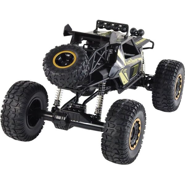 LeanToys Duże Auto Zdalnie Sterowane W Skali 1:8 Sterowanie 2.4G Czarne