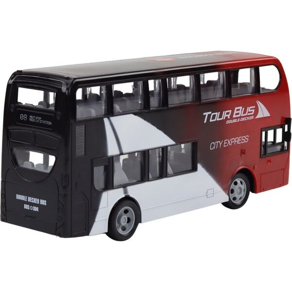 LeanToys Autobus Dwupiętrowy Zdalnie Sterowany RC Światła