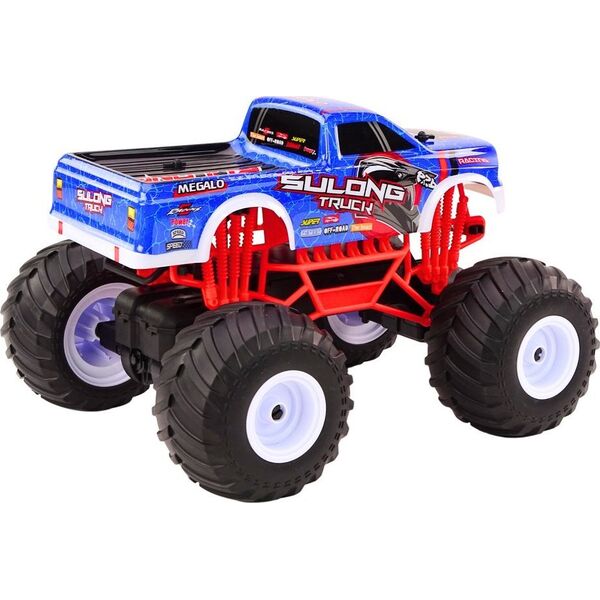 LeanToys Auto Terenowe Zdalnie Sterowane 2.4G RC 1:12 Truck Niebieski