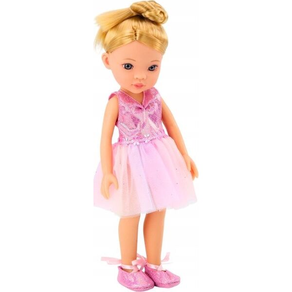 LeanToys Lalka Baletnica Różowa Balerina Akcesoria Dodatki Sukienka Zestaw
