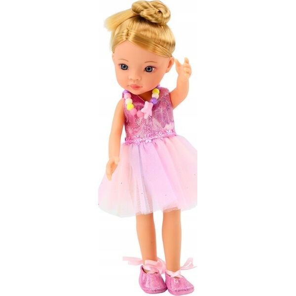 LeanToys Lalka Baletnica Różowa Balerina Akcesoria Dodatki Sukienka Zestaw