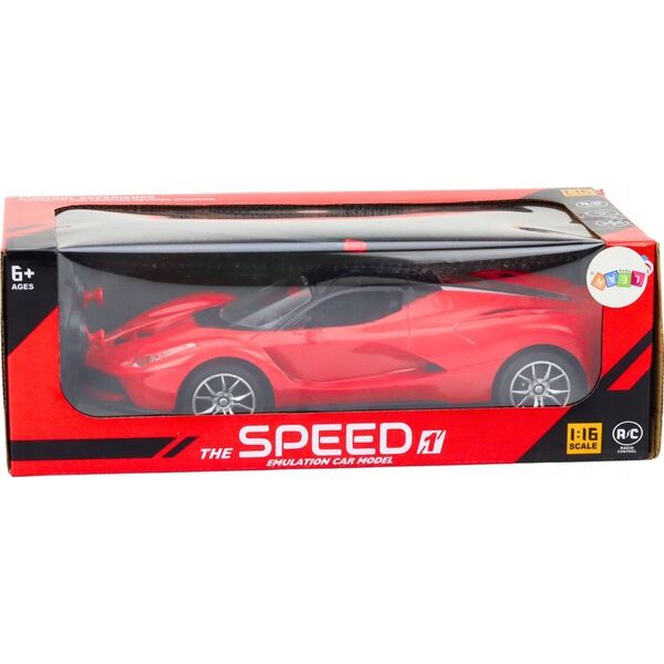 LeanToys Samochód Sportowy Zdalnie Sterowany Auto RC 1:16 Czerwone