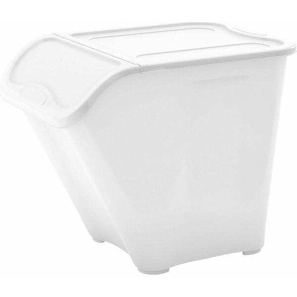 KIS Kis all-in storage box XL 55 liters white with lid
