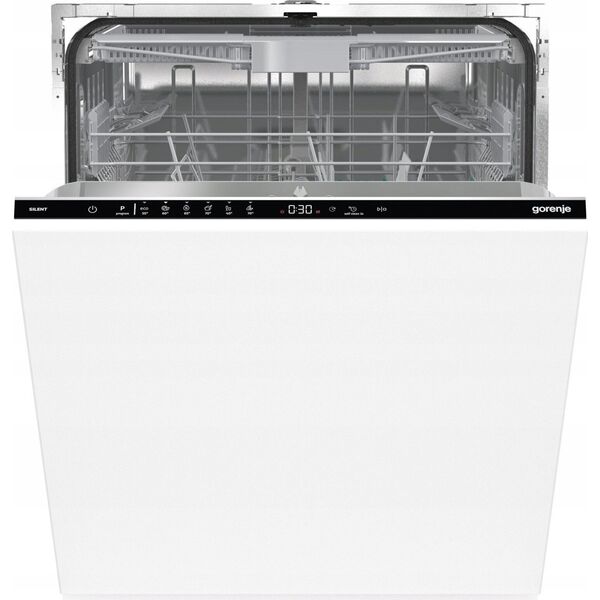 Zmywarka Gorenje Gorenje | Dishwasher | GV643E90 | Built-in | Width 60 cm | Number of place settings 16 | Number of programs 6 | Energy efficiency class E | Display | AquaStop function | White