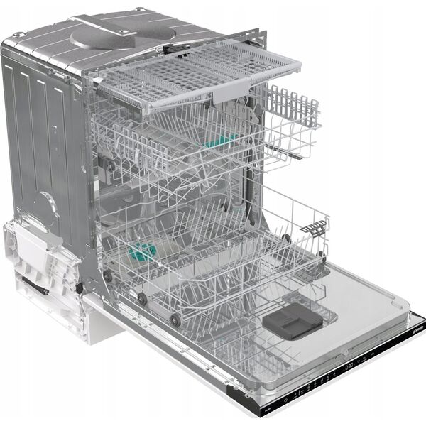 Zmywarka Gorenje Gorenje | Dishwasher | GV643E90 | Built-in | Width 60 cm | Number of place settings 16 | Number of programs 6 | Energy efficiency class E | Display | AquaStop function | White