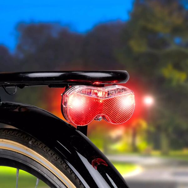Dunlop LAMPKA ROWEROWA NA TYŁ 3 LED DUNLOP