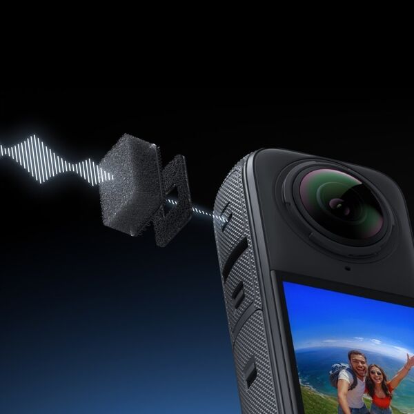 Osłona na obiektyw Insta360 Osłona mikrofonów do kamery Insta360 X4
