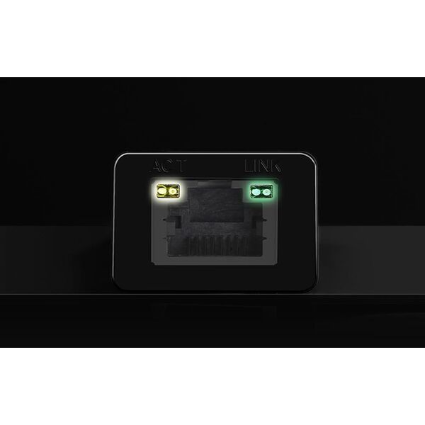 Adapter USB Ugreen Adapter sieciowy Ugreen CR111 USB 3.0 do RJ45, Gigabit Ethernet (czarny)