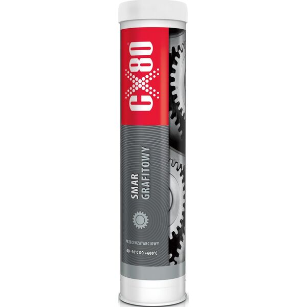 CX80 SMAR GRAFITOWY PRZECIWZATARCIOWY KARTUSZ 400G