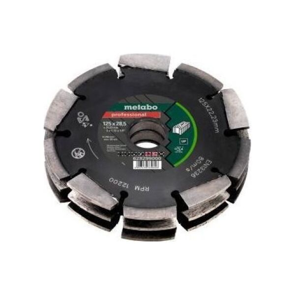 Metabo TARCZA DIAMENTOWA SEGMENTOWA DO BRUZDOWNICY 125MM