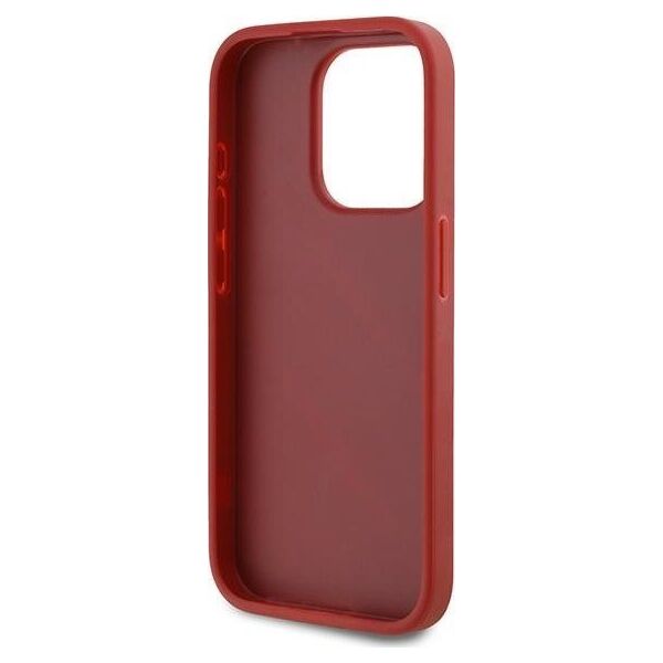 Karl Lagerfeld Karl Lagerfeld KLHCP15XPQDSMGR iPhone 15 Pro Max 6.7" czerwony/red hardcase Diagonal Quilted Script