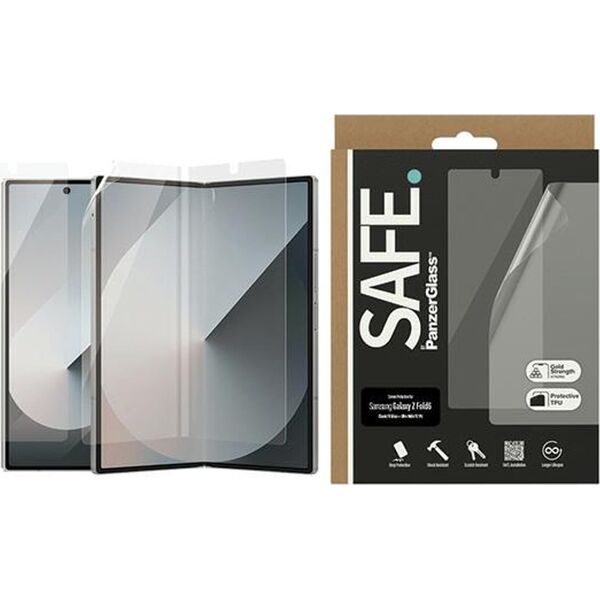 PanzerGlass SAFE by PanzerGlass Sam Z Fold6 F956 Bundle 2in1 Screen Protector Ultra Wide-Fit + TPU Classic Fit SAFE95869