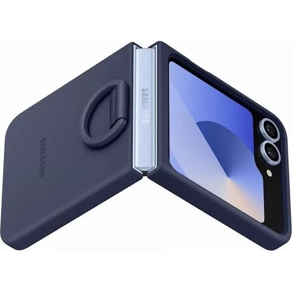 Samsung Etui Samsung EF-PF741TNEGWW Z Flip6 F741 granatowy/navy Silicone Case with Ring