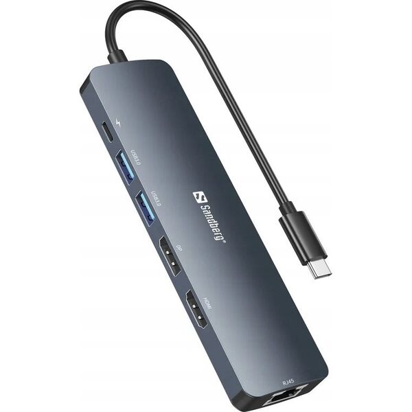 Stacja/replikator Sandberg 8K Display Dock USB-C (136-43)