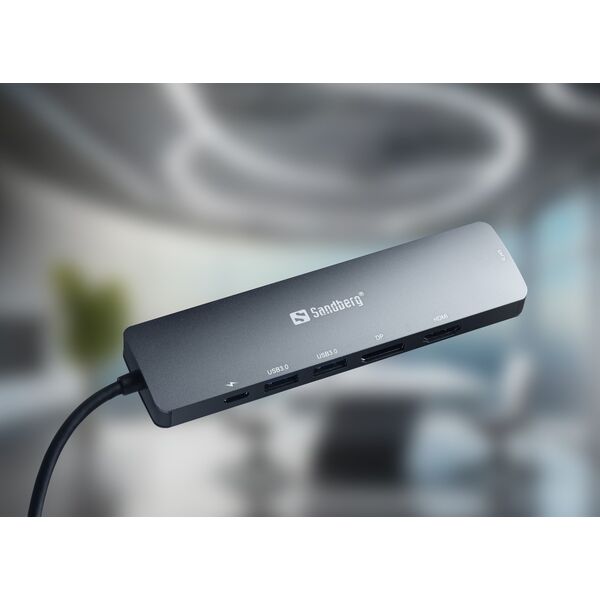 Stacja/replikator Sandberg 8K Display Dock USB-C (136-43)