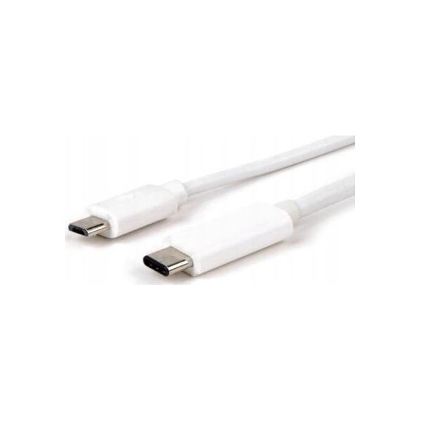Kabel USB LMP USB-C - microUSB 1 m Biały (USB-C (m) to micro-USB 2.0)