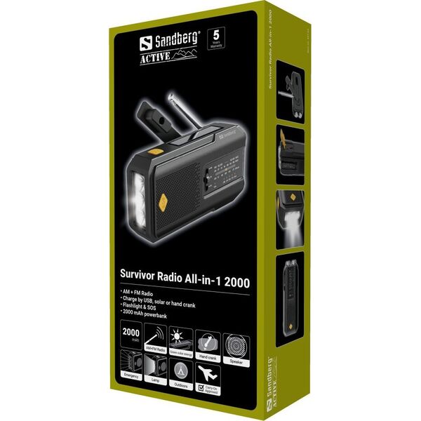 Radio Sandberg Survivor Radio All-in-1 2000