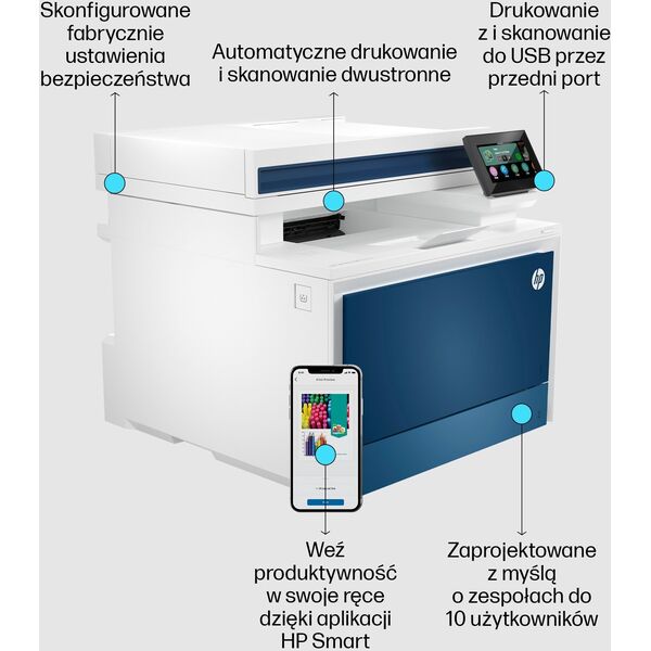 Drukarka laserowa HP Color LaserJet Pro MFP