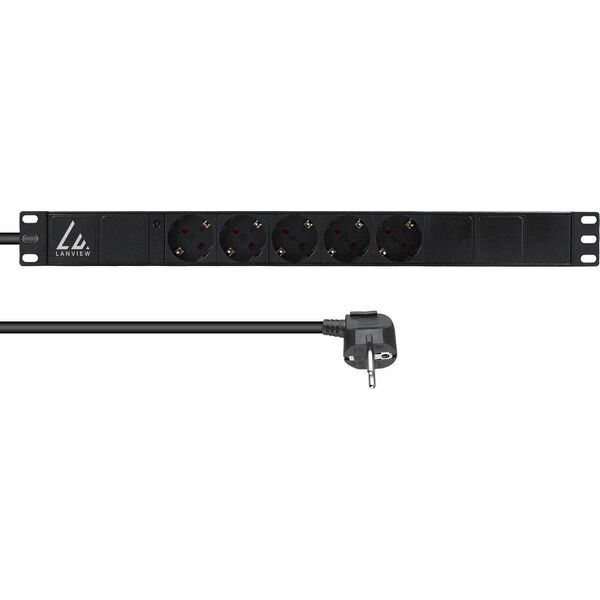 Listwa zasilająca Lanview 19'' rack mount power strip,