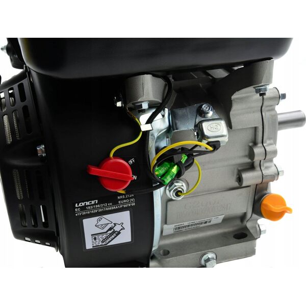 Geko Silnik spalinowy 6,5HP Loncin 196cc 19mm EURO 5 (1)