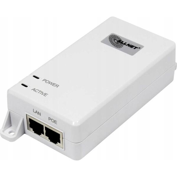 Allnet Z ALLNET PoE Injektor Gigabit PoE & PoE+ (15,4W/30W) / Kunststoffgehäuse / ALL0488v6