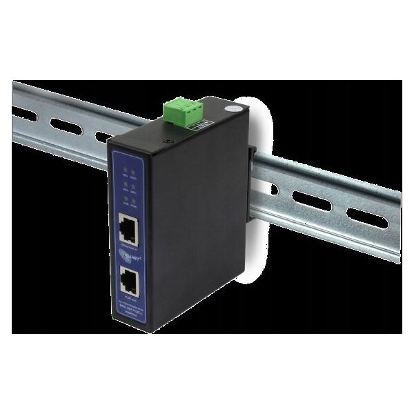 Allnet Z ALLNET PoE Injektor Industrial MultiGigabit • PoE BT mit Power-Booster (15,4W/30W/90W) • DIN •ALLNET PoE Injekt Metallgehäuse • ALL-PI2015MGPB-B