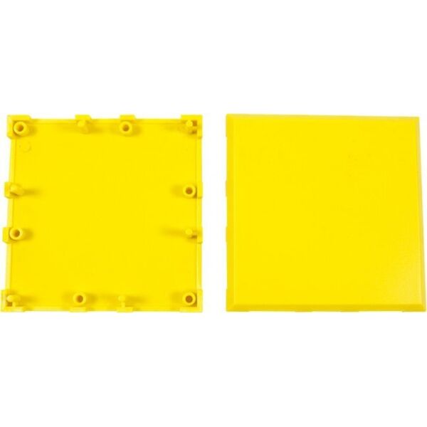 Allnet ALLNET BrickRknowledge Kunststoffschale 2x2 gelb oben und unten 10er Pack