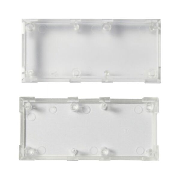 Allnet ALLNET BrickRknowledge Kunststoffschale 2x1 transparent oben und unten 10er Pack