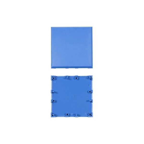 Allnet ALLNET BrickRknowledge Kunststoffschale 2x2 blau oben und unten 10er Pack