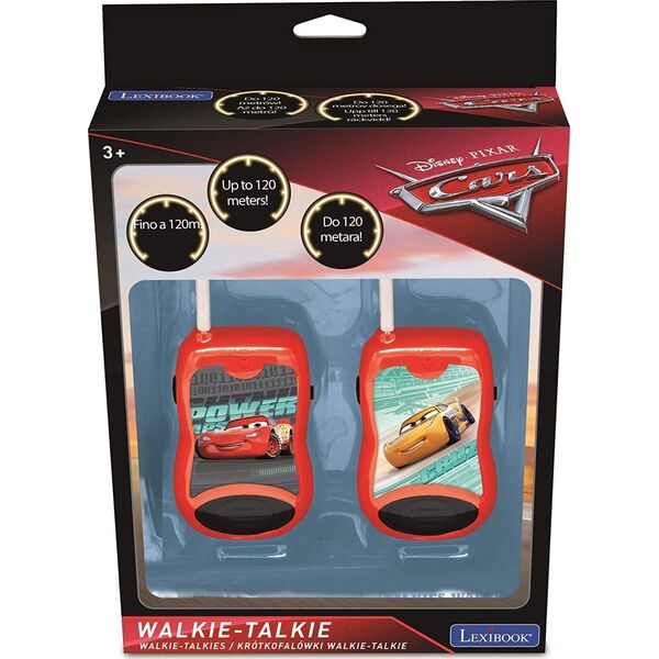 Lexibook LEXIBOOK Cars walkie talkie 120m TW12DC 64093