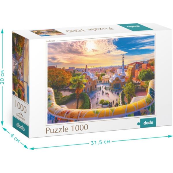 Dodo *****Puzzle 1000el ParkGuell wBarcel.DOB1095 01095