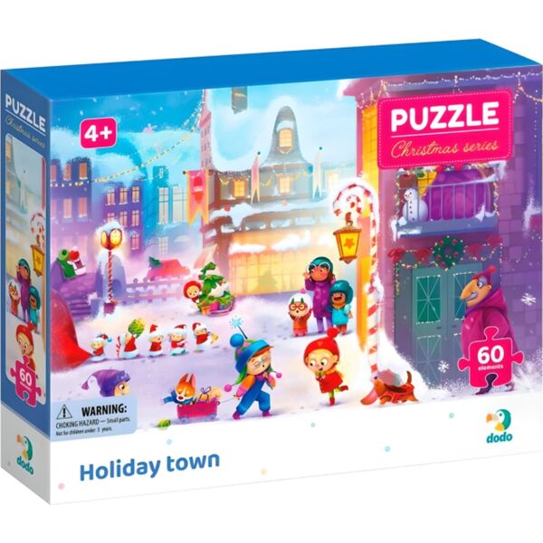 Dodo *****Puzzle 60el Świąt.Miasteczko DOB4317 04317