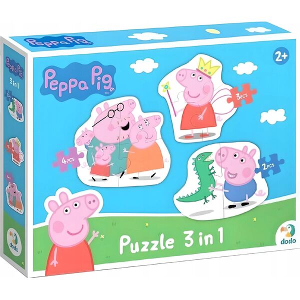 Dodo *****Puzzle 3w1 Peppa Pig DOB4989 04898