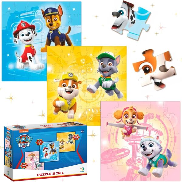 Dodo *****Puzzle 3w1 Paw Patrol DOB5703 05703