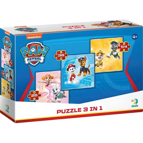 Dodo *****Puzzle 3w1 Paw Patrol DOB5703 05703