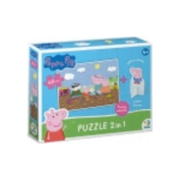 Dodo *****Puzzle 60el Peppa Pig z figurk.DOB5765 05765