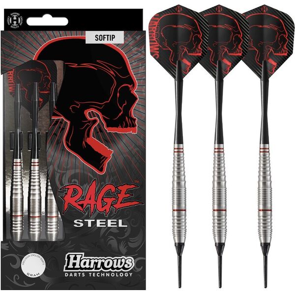 Harrows Rzutki Harrows RAGE STEEL softip 20 g