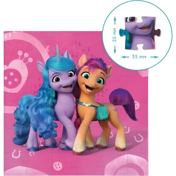 Dodo PUZZLE 3w1 MY LITTLE PONY NIEZWYKŁY ZESTAW UKŁADANEK DLA NAJMŁODSZYCH