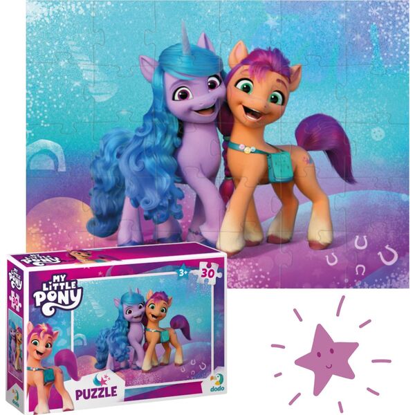Dodo PUZZLE MY LITTLE PONY 30 ELEMENTÓW UROCZA UKŁADANKA DLA NAJMŁODSZYCH