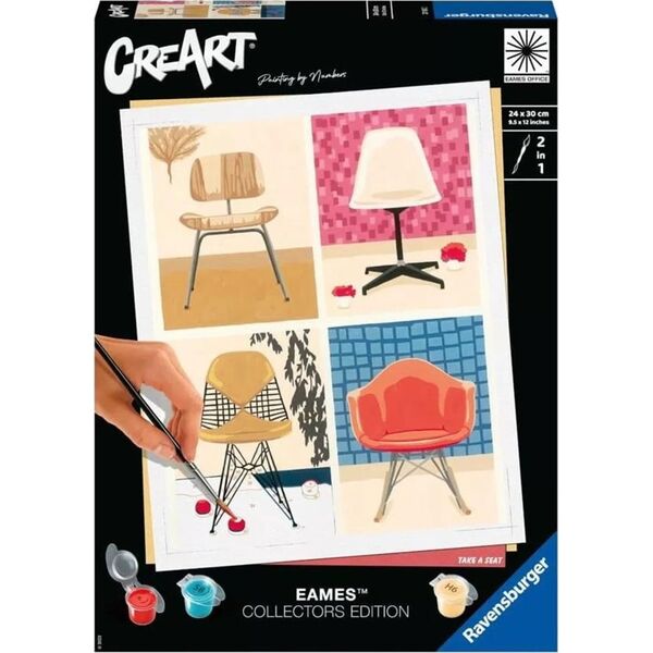 Ravensburger CreArt: Kolekcja EAMES, Usiądź