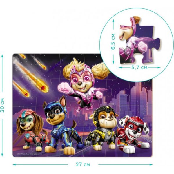 Dodo PUZZLE PSI PATROL CZAS NA PRZYGODĘ UKŁADANKA 24 ELEMENTY DLA NAJMŁODSZYCH
