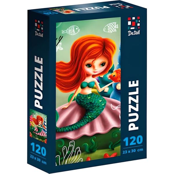 Roter Kafer Puzzle Mała Syrenka Układanka Dla Dorosłych Dzieci 120 Elementów Plakat