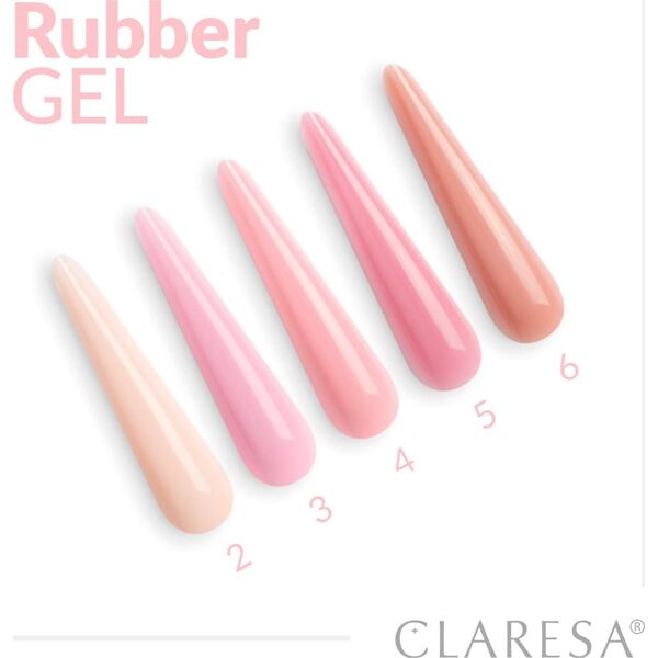 Claresa CLARESA Rubber Gel Żel do budowania i przedłużania paznokci 05 - 45 g