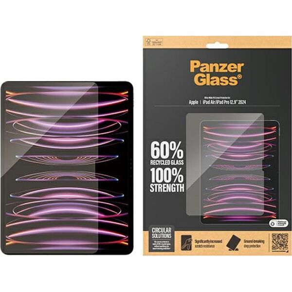 PanzerGlass PanzerGlass Ultra-Wide Fit Apple iPad Air 13" 2024 | iPad Pro 13" 2024 Screen Protection 2835