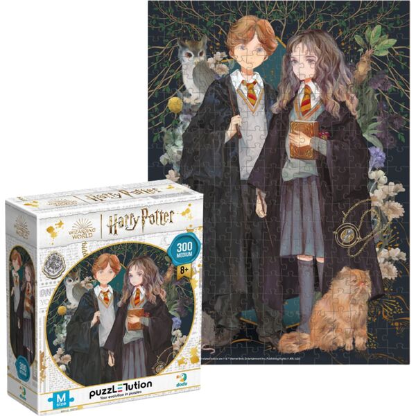 Dodo Puzzle "Harry Potter - Hermiona I Ron" Układanka 300 Elementów Czarodzieje
