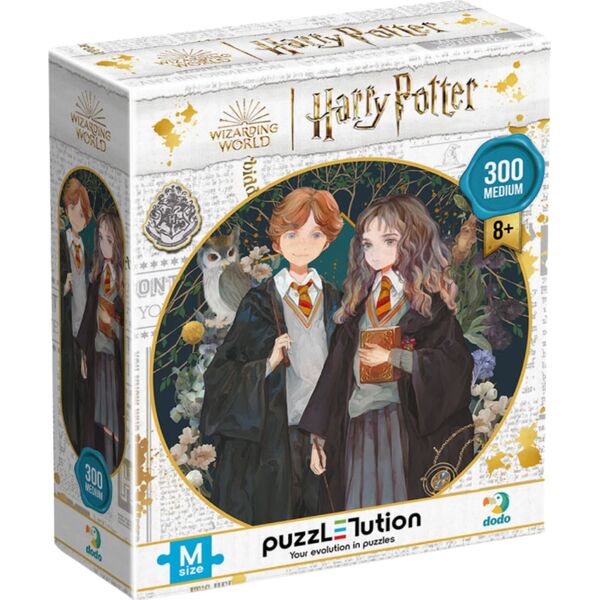 Dodo Puzzle "Harry Potter - Hermiona I Ron" Układanka 300 Elementów Czarodzieje