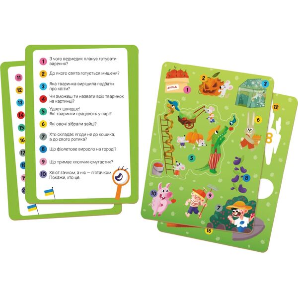 Dodo Puzzle "Wimmelpuzzle - Lato na wsi" Układanka 60 Elementów Karty Zadań